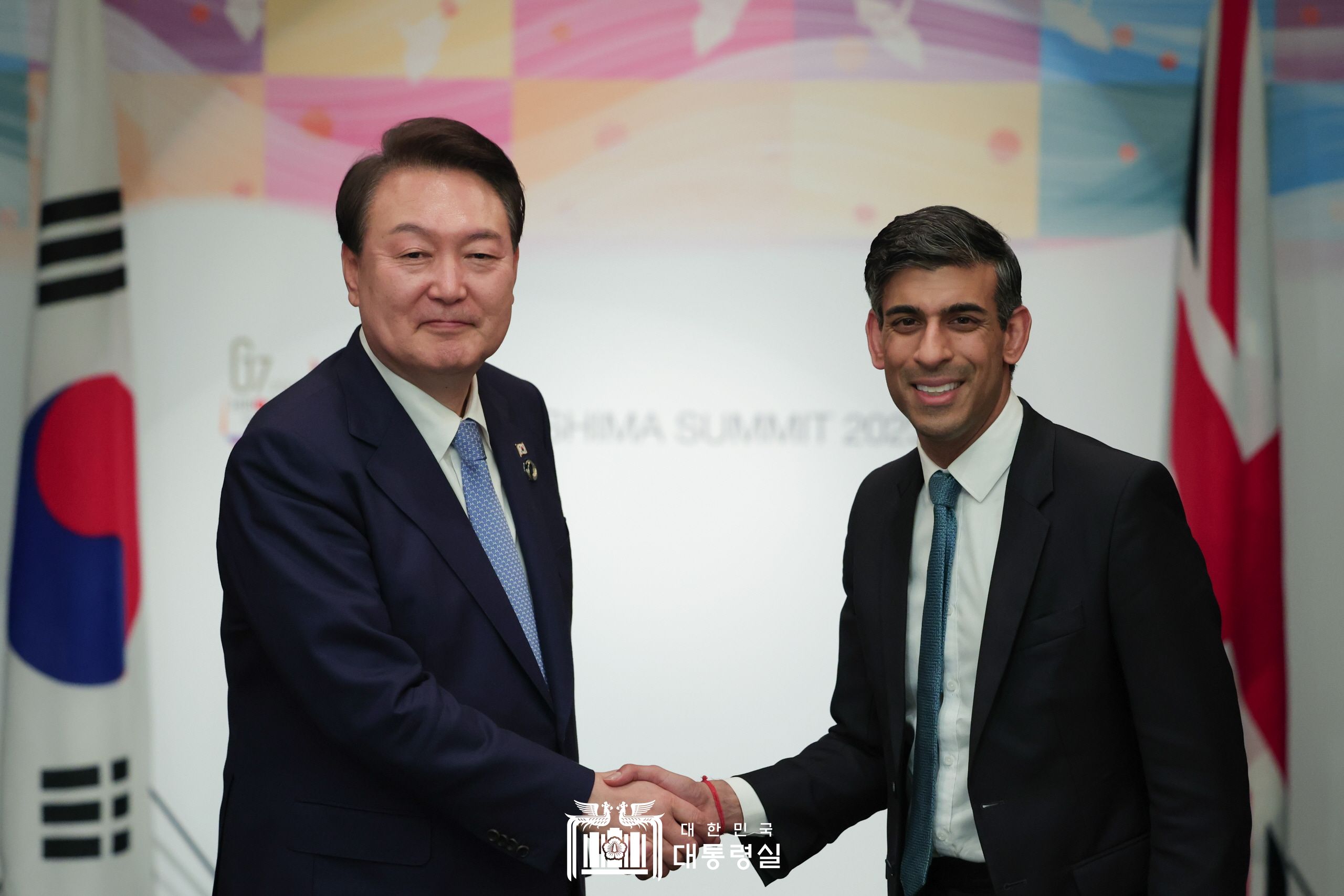 President Yoon Suk Yeol Meeting with Prime Minister Rishi Sunak of the United Kingdom